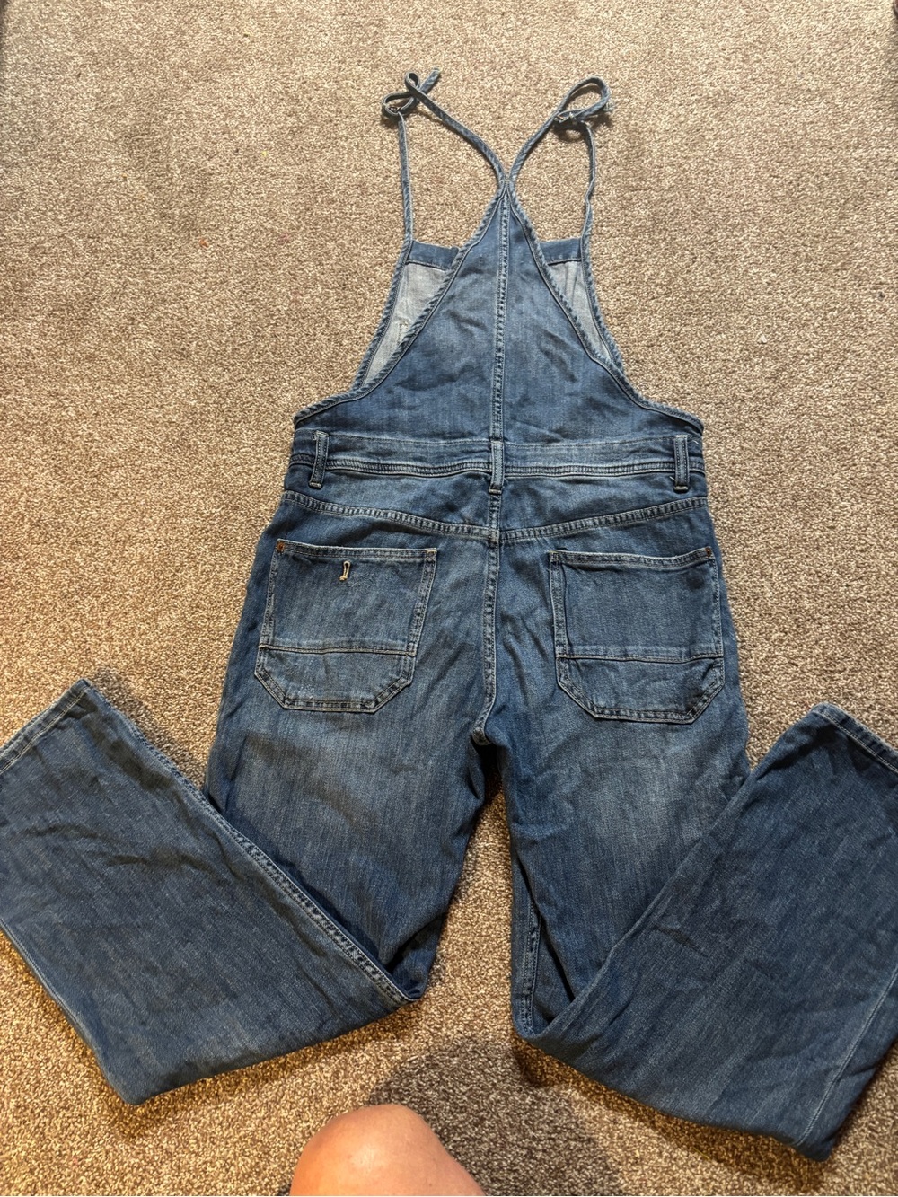 Pilcro Anthropologie Blue Denim Painter Overalls - Picture 2 of 13